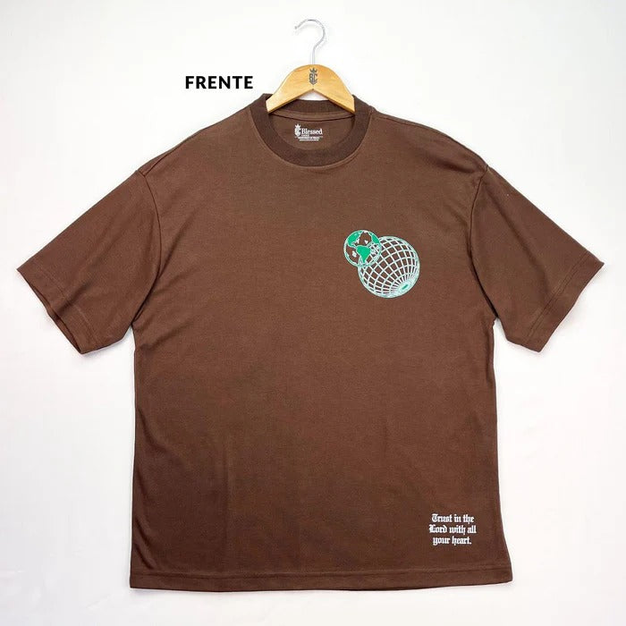 Oversized Marrom Full Ide Por Todo Mundo