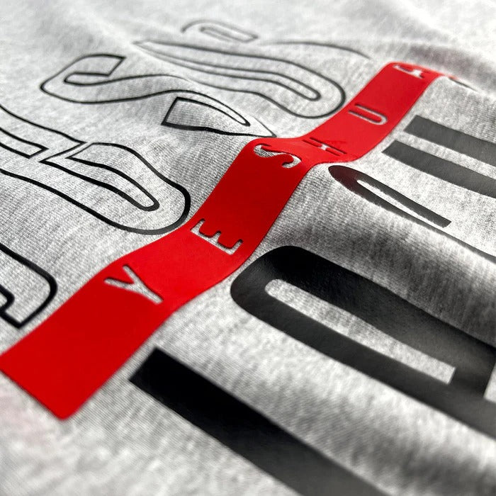 Camiseta Masculina Cinza Jesus Yeshua