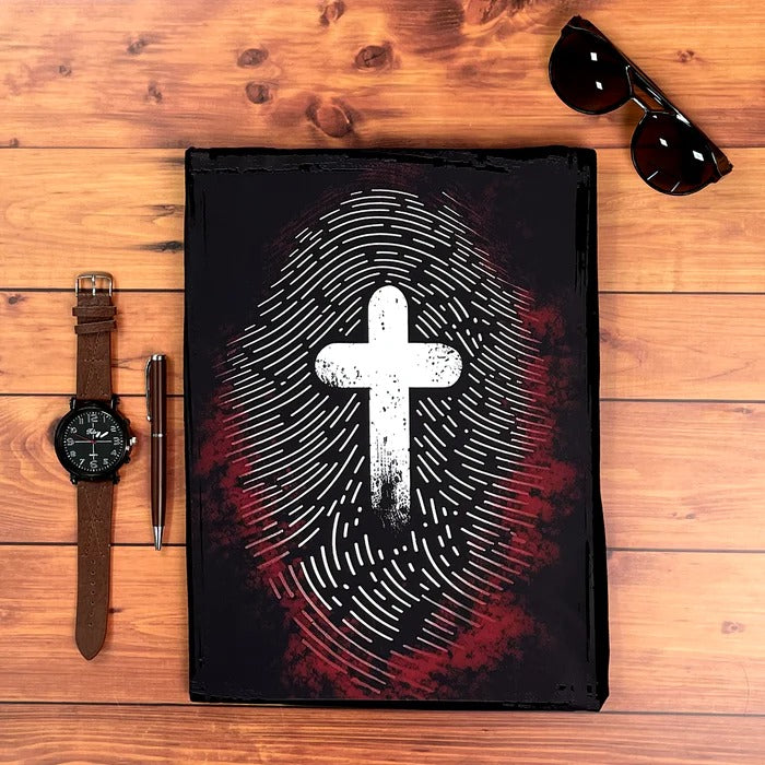 Camiseta Masculina Preta Digital Cruz