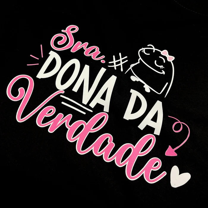 Kit Namorados Preta Sr Certo e Sra Verdade