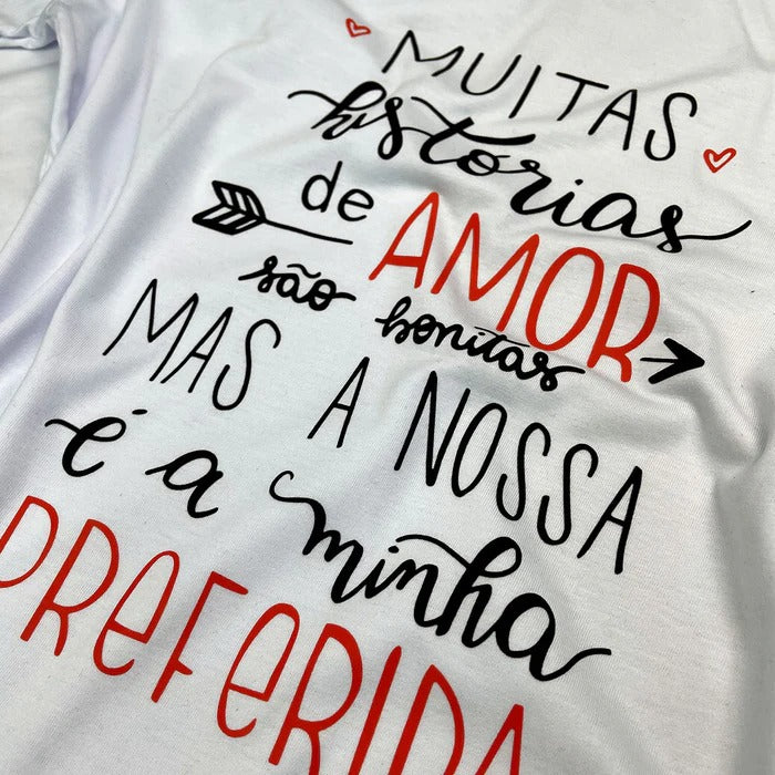 Kit Namorados Branca Muitas Histórias De Amor