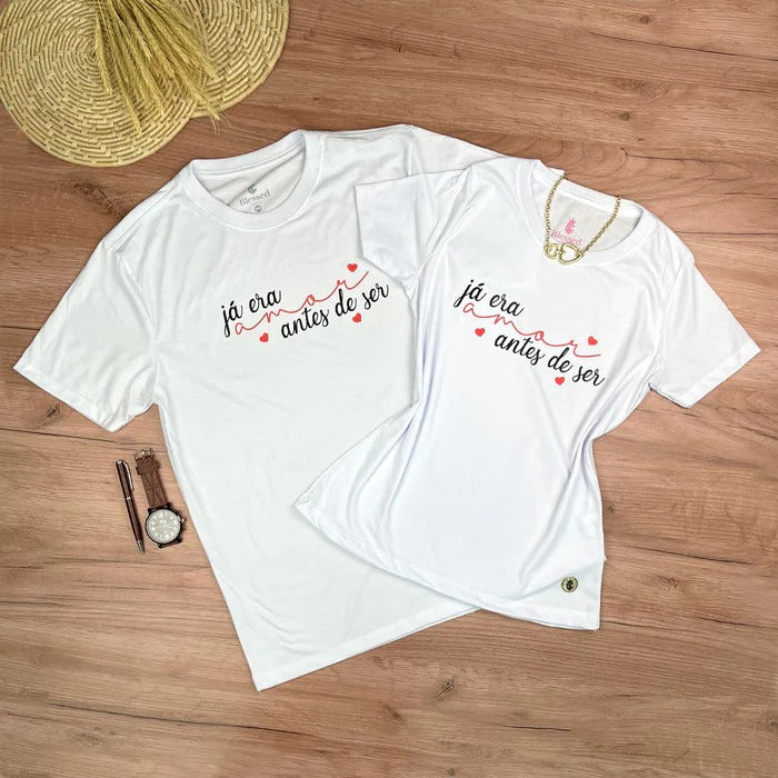 Kit Namorados Branca Já Era Amor Antes De Ser