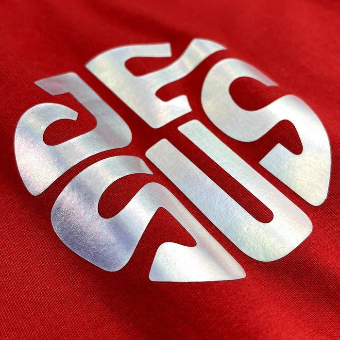 Camiseta Feminina Vermelha JESUS