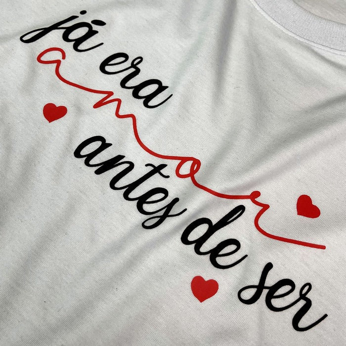 Kit Namorados Branca Já Era Amor Antes De Ser