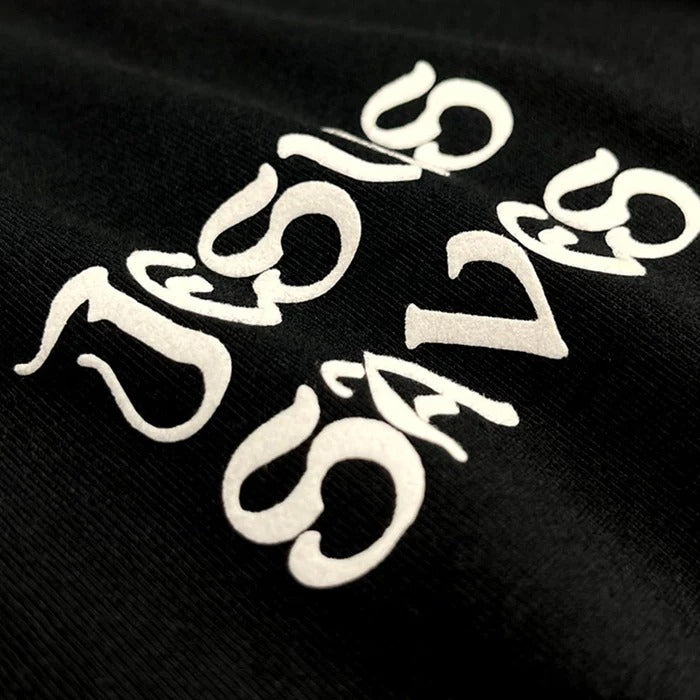 Camiseta Masculina Preta Jesus saves