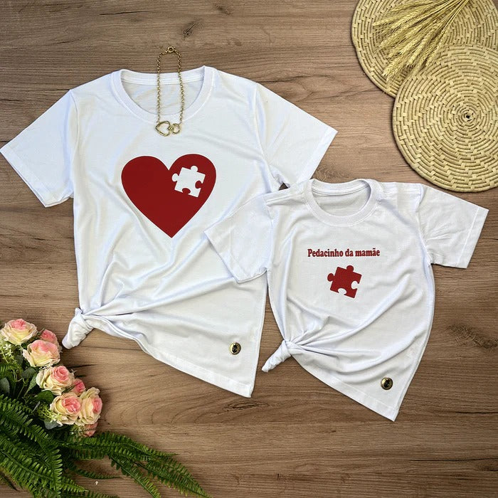 Kit Mãe e Filho Pedacinho da Mamãe